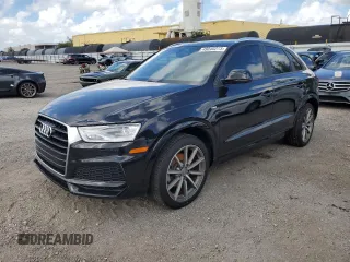 2018 Audi Q3 Premium with VIN WA1BCCFS2JR032529, listed as a Copart auction lot 49040273 with 37,538 mi miles. Bid and sale history available at carsss.com. Image 1.