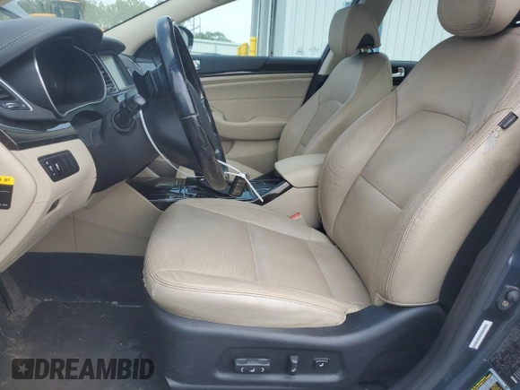 2014 Kia Cadenza Premium z VIN KNALN4D70E5167401, wystawiony jako Copart lot #59879075 z przebiegiem 130 894 mil mil oraz Czysty tytuł • Clean title. Historia ofert i sprzedaży dostępna na DreamBid. Obrazek 7.
