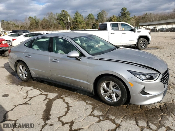 2022 Hyundai Sonata SE with VIN 5NPEG4JA9NH135536, listed as a Copart auction lot 47801255 with 98,798 mi miles and Salvage Title. Bid and sale history available at carsss.com. Image 4.