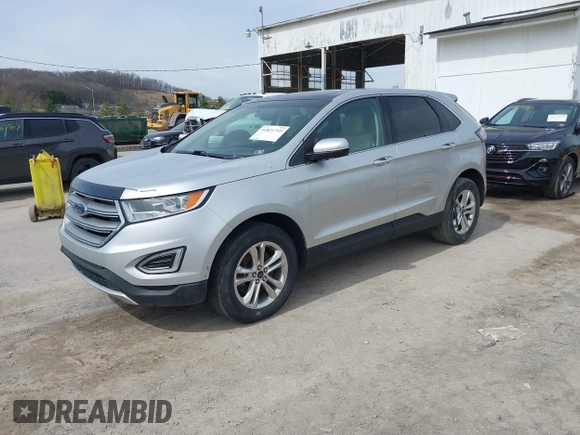 2015 Ford Edge SEL with VIN 2FMTK4J90FBC08880, listed as a IAAI auction lot 41821745 with 171,544 mi miles. Bid and sale history available at carsss.com. Image 18.