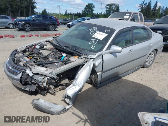 2004 Chevrolet Impala with VIN 2G1WF52E549150415, listed as a IAAI auction lot 42154441 with Not Provided miles and . Bid and sale history available at DreamBid. Image 2.