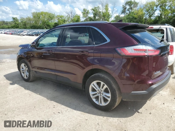 2019 Ford Edge SEL with VIN 2FMPK4J9XKBB95468, listed as a Copart auction lot 62080795 with 79,072 mi miles and Salvage title. Bid and sale history available at DreamBid. Image 2.