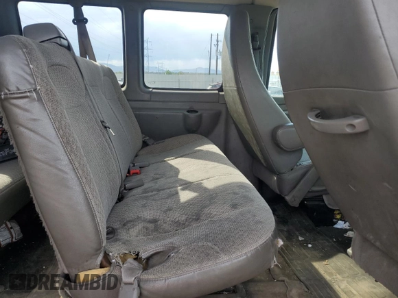 2013 Chevrolet Express Passenger LT with VIN 1GAZG1FG1D1121397, listed as a Copart auction lot 64763735 with Not provided miles and Clean title. Bid and sale history available at DreamBid. Image 11.
