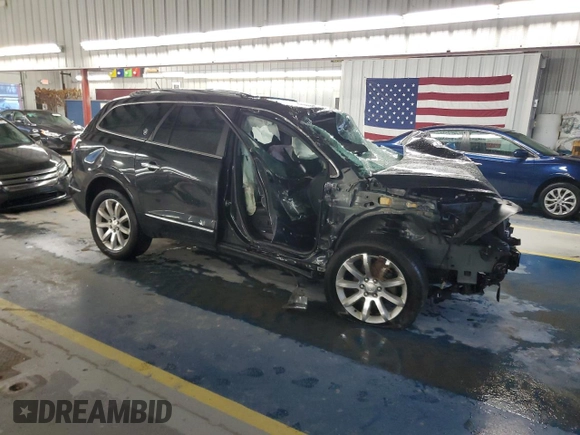 2013 Buick Enclave Leather with VIN 5GAKRCKD5DJ165043, listed as a Copart auction lot 51368005 with 0 mi miles and Non Repairable. Bid and sale history available at carsss.com. Image 4.