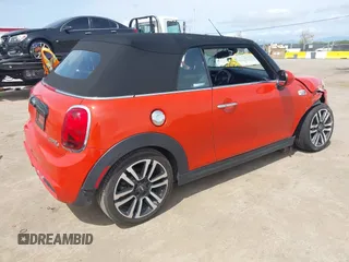 2019 MINI Convertible Cooper S with VIN WMWWG9C58K3E40700, listed as a IAAI auction lot 41985685 with 29,128 mi miles. Bid and sale history available at carsss.com. Image 4.