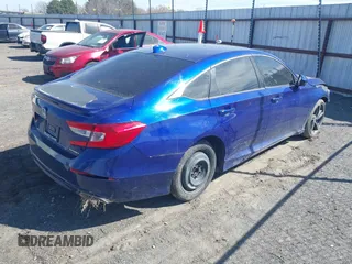 2019 Honda Accord Sedan Sport 1.5T with VIN 1HGCV1F35KA123698, listed as a IAAI auction lot 41825649 with 122,695 mi miles. Bid and sale history available at carsss.com. Image 4.