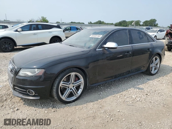 2012 Audi S4 Premium Plus with VIN WAUBGAFL5CA003595, listed as a Copart auction lot 64649154 with 150,909 mi miles and Clean Title. Bid and sale history available at carsss.com. Image 1.
