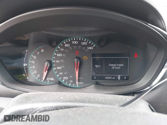2018 Chevrolet Trax LS with VIN KL7CJNSB5JB713243, listed as a IAAI auction lot 41812654 with 92,901 mi miles. Bid and sale history available at carsss.com. Image 7.