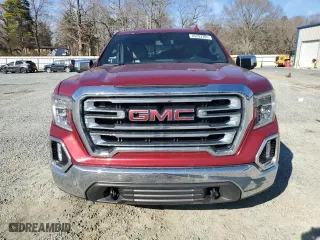 2019 GMC Sierra 1500 SLT with VIN 3GTU9DED2KG265625, listed as a Copart auction lot 45293105 with 112,137 mi miles and Salvage Title. Bid and sale history available at carsss.com. Image 5.