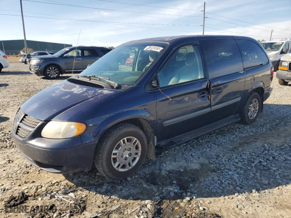 2006 Dodge Grand Caravan SE with VIN 1D4GP24R66B719476, listed as a Copart auction lot 43019595 with 32,681 mi miles and Salvage Title. Bid and sale history available at carsss.com. Image 1.