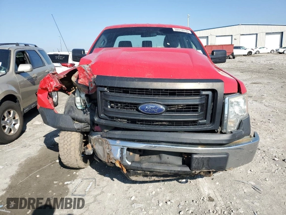 2013 Ford F-150 XL with VIN 1FTNF1EF9DKG44159, listed as a Copart auction lot 53113115 with 301,694 mi miles and Salvage title. Bid and sale history available at DreamBid. Image 5.