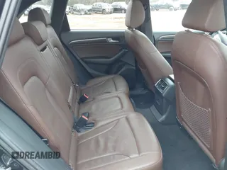 2017 Audi Q5 Premium with VIN WA1C2AFP5HA091896, listed as a IAAI auction lot 41553610 with 124,553 mi miles. Bid and sale history available at carsss.com. Image 8.