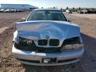 2003 BMW 5 Series 525iA with VIN WBADT43463G030675, listed as a Copart auction lot 43377015 with 121,395 mi miles and Salvage Title. Bid and sale history available at carsss.com. Image 5.