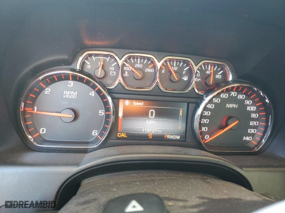 2016 GMC Sierra 1500 SLT with VIN 3GTU2NEJ2GG153902, listed as a Copart auction lot 69978694 with 119,127 mi miles and Salvage Title. Bid and sale history available at carsss.com. Image 9.