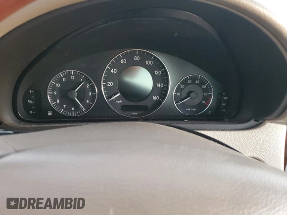 2009 Mercedes-Benz CLK 350 with VIN WDBTJ56H99F269000, listed as a Copart auction lot 80169234 with Not Provided miles and Salvage Title. Bid and sale history available at DreamBid. Image 9.