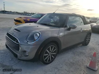 2019 MINI Convertible Cooper S with VIN WMWWG9C50K3J31171, listed as a Copart auction lot 77201264 with 18,063 mi miles and Non Repairable. Bid and sale history available at carsss.com. Image 1.