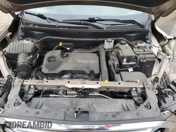 2018 GMC Terrain SLT with VIN 3GKALPEV6JL313796, listed as a Copart auction lot 44714555 with 103,557 mi miles and Salvage Title. Bid and sale history available at DreamBid. Image 14.