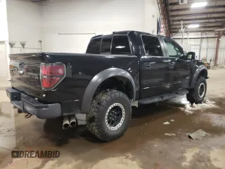 2014 Ford F-150 SVT Raptor with VIN 1FTFW1R64EFA78534, listed as a Copart auction lot 76998684 with 84,206 mi miles and Clean Title. Bid and sale history available at carsss.com. Image 3.