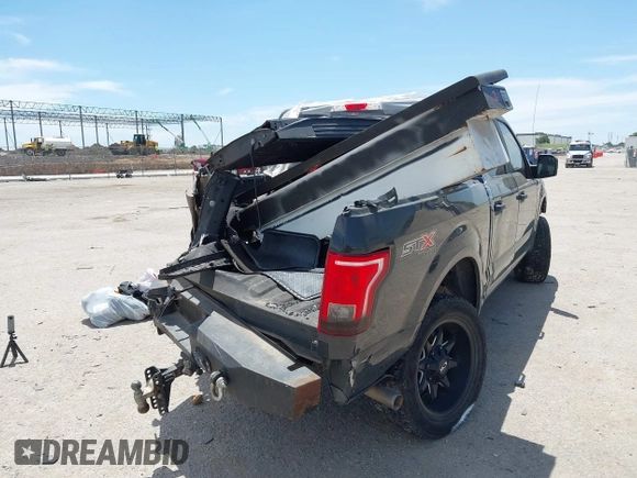 2017 Ford F-150 XL with VIN 1FTEW1EF6HKD16042, listed as a IAAI auction lot 42144692 with 197,591 mi miles and . Bid and sale history available at DreamBid. Image 4.