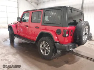 2020 Jeep Wrangler Unlimited North Edition with VIN 1C4HJXENXLW279407, listed as a IAAI auction lot 40720869 with 35,387 mi miles. Bid and sale history available at carsss.com. Image 3.