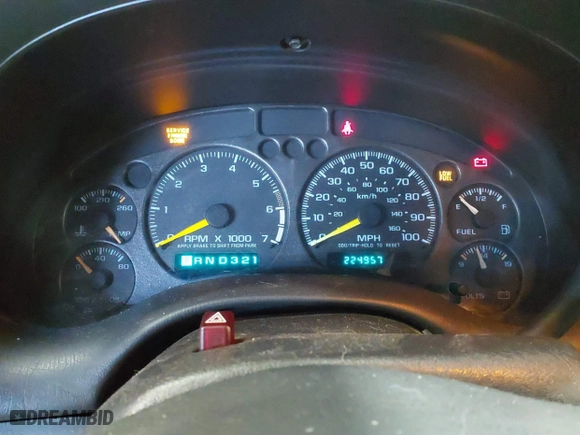 2000 Chevrolet S-10 LS with VIN 1GCCS1449YK187118, listed as a IAAI auction lot 41278247 with 0 mi miles. Bid and sale history available at carsss.com. Image 7.
