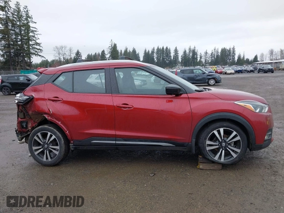 2019 Nissan Kicks S with VIN 3N1CP5CU9KL529380, listed as a IAAI auction lot 41871759 with 23,873 mi miles and . Bid and sale history available at carsss.com. Image 14.