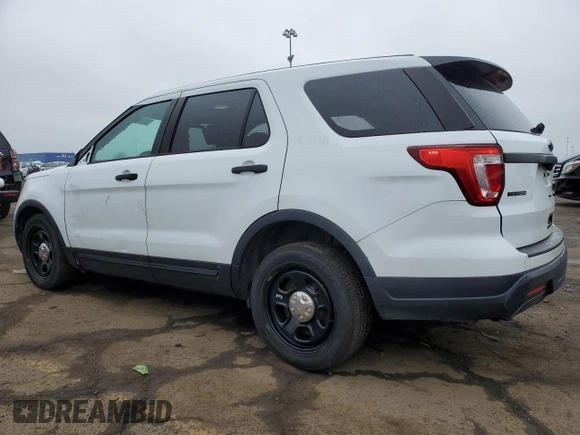 2018 Ford Police Interceptor Utility z VIN 1FM5K8AR8JGC95414, wystawiony jako Copart lot #58064665 z przebiegiem 120 873 mil mil oraz Czysty tytuł • Clean title. Historia ofert i sprzedaży dostępna na DreamBid. Obrazek 2.