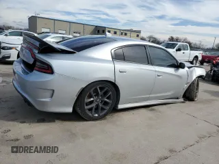 2020 Dodge Charger Scat Pack Widebody z VIN 2C3CDXGJ6LH175883, wystawiony jako Copart lot #43431835 z przebiegiem 27 030 mil mil oraz Szkoda całkowita • Salvage title. Historia ofert i sprzedaży dostępna na DreamBid. Obrazek 3.