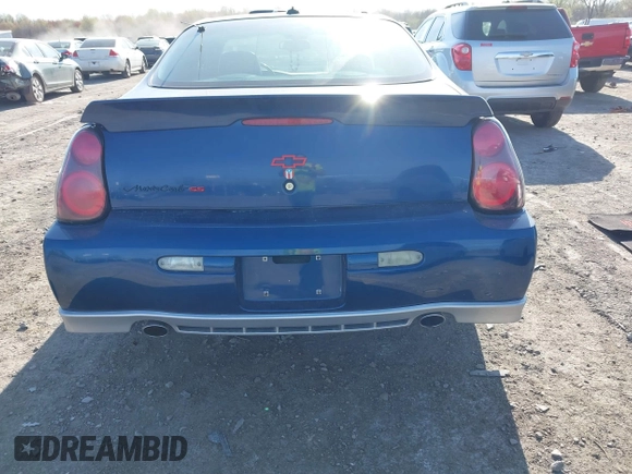 2004 Chevrolet Monte Carlo SS Supercharged with VIN 2G1WZ121349210771, listed as a IAAI auction lot 42112705 with 110,593 mi miles. Bid and sale history available at carsss.com. Image 16.