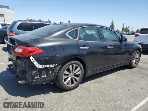 2012 Infiniti M z VIN JN1BY1AP5CM334253, wystawiony jako Copart lot #58262705 z przebiegiem 157 913 mil mil oraz Szkoda całkowita • Salvage title. Historia ofert i sprzedaży dostępna na DreamBid. Obrazek 3.