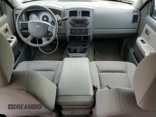 2007 Dodge Dakota SLT with VIN 1D7HE48K27S137317, listed as a Copart auction lot 51708435 with 120,707 mi miles and Salvage Title. Bid and sale history available at carsss.com. Image 8.