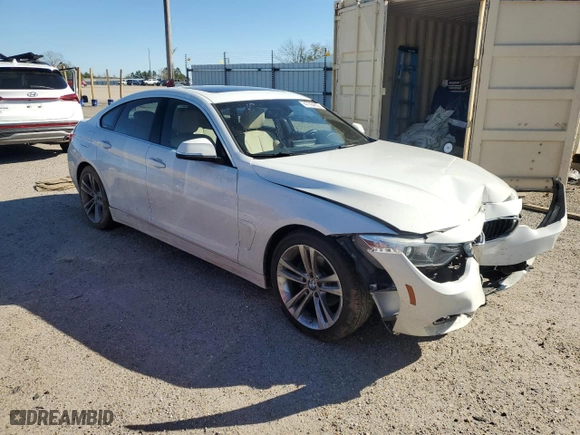 2016 BMW 4 Series 428i with VIN WBA4A9C52GG506535, listed as a Copart auction lot 47764955 with 90,634 mi miles and Salvage Title. Bid and sale history available at carsss.com. Image 4.