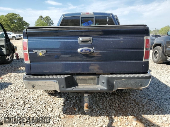 2013 Ford F-150 XL with VIN 1FTFW1CT7DKG40902, listed as a Copart auction lot 53817995 with 134,023 mi miles and Salvage Title. Bid and sale history available at carsss.com. Image 6.