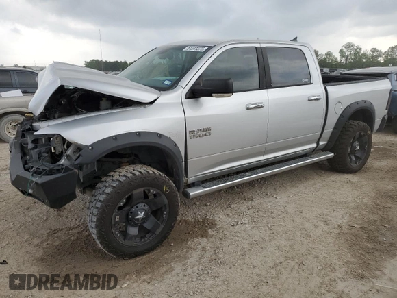 2015 Ram 1500 Lone Star with VIN 1C6RR6LT7FS604915, listed as a Copart auction lot 51241275 with 166,586 mi miles and Salvage title. Bid and sale history available at DreamBid. Image 1.