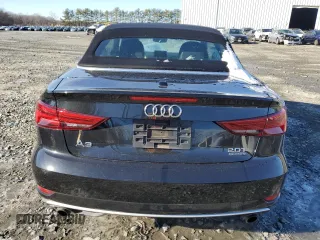 2018 Audi A3 2.0T Premium with VIN WAU78LFF1J1001204, listed as a Copart auction lot 85868554 with 52,297 mi miles and Salvage Title. Bid and sale history available at carsss.com. Image 6.