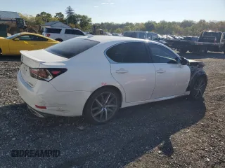 2017 Lexus GS with VIN JTHCZ1BL0HA005798, listed as a Copart auction lot 74993684 with 115,885 mi miles and Salvage Title. Bid and sale history available at carsss.com. Image 3.
