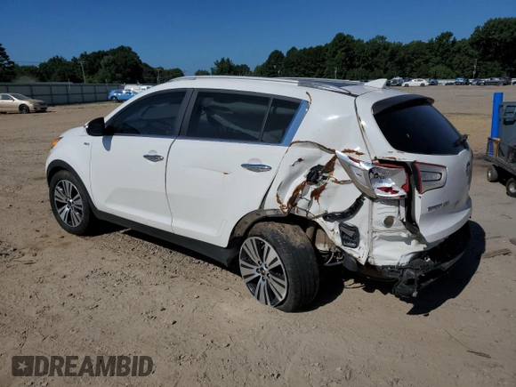2014 Kia Sportage EX with VIN KNDPCCAC6E7571295, listed as a Copart auction lot 65614595 with 170,553 mi miles and Clean title. Bid and sale history available at DreamBid. Image 2.