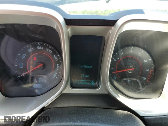 2012 Chevrolet Camaro 2LT with VIN 2G1FC1E3XC9168516, listed as a Copart auction lot 56831515 with 225,565 mi miles and Salvage title. Bid and sale history available at DreamBid. Image 9.