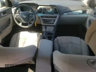 2017 Hyundai Sonata 2.4L with VIN 5NPE24AFXHH485093, listed as a Copart auction lot 50916775 with 182,458 mi miles and Salvage Title. Bid and sale history available at carsss.com. Image 8.
