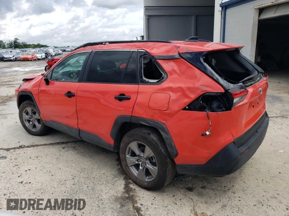 2023 Toyota RAV4 Hybrid LE with VIN 4T3LWRFV8PU098106, listed as a Copart auction lot 57988765 with 17,580 mi miles and Salvage title. Bid and sale history available at DreamBid. Image 2.