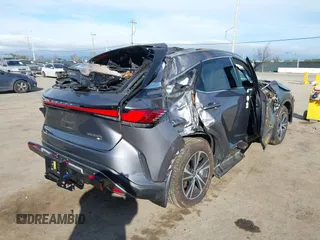 2023 Lexus RX with VIN 2T2BBMCA2PC002598, listed as a IAAI auction lot 41623493 with 17,912 mi miles. Bid and sale history available at carsss.com. Image 4.