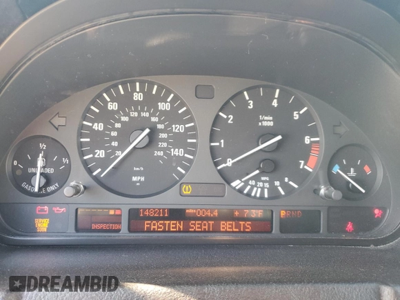 2005 BMW X5 4.4i with VIN 5UXFB53565LV15453, listed as a Copart auction lot 75830774 with 148,211 mi miles and Salvage Title. Bid and sale history available at carsss.com. Image 9.