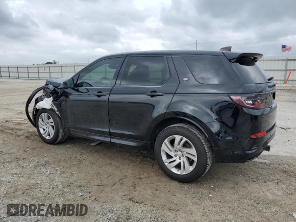 2020 Land Rover Discovery Sport S R-Dynamic with VIN SALCT2FX2LH840641, listed as a Copart auction lot 69928004 with 52,496 mi miles and Salvage Title. Bid and sale history available at carsss.com. Image 2.