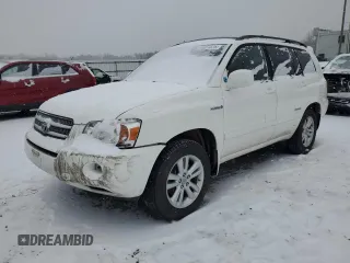2007 Toyota Highlander Hybrid w/3rd Row with VIN JTEDW21A670018981, listed as a Copart auction lot 46097635 with 337,110 mi miles and Clean Title. Bid and sale history available at carsss.com. Image 1.