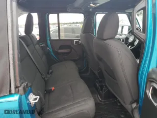2020 Jeep Wrangler Unlimited Sport Altitude with VIN 1C4HJXDG7LW201640, listed as a Copart auction lot 52312435 with 40,311 mi miles and Salvage Title. Bid and sale history available at carsss.com. Image 10.