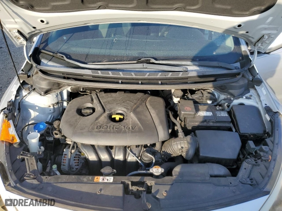 2014 Kia Forte LX with VIN KNAFX4A6XE5082150, listed as a Copart auction lot 45415005 with 95,717 mi miles and Salvage Title. Bid and sale history available at carsss.com. Image 12.