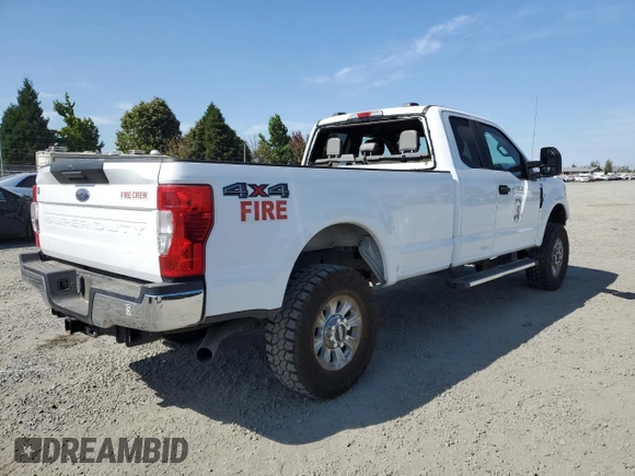 2021 Ford Super Duty F-250 SRW XL with VIN 1FT7X2BN4MEC38828, listed as a Copart auction lot 69845834 with 47,691 mi miles and Salvage Title. Bid and sale history available at carsss.com. Image 3.