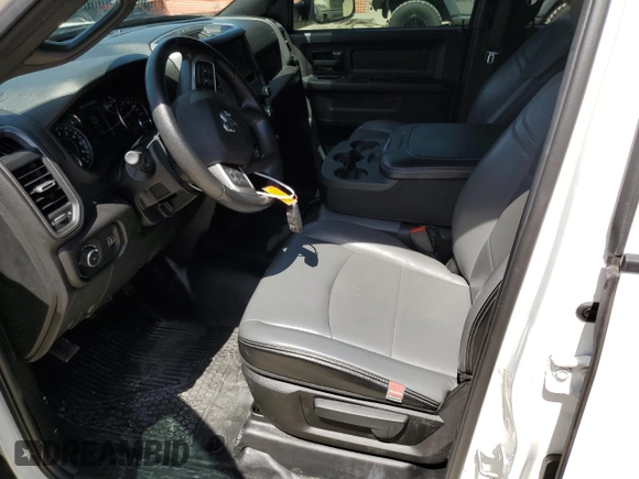 2022 Ram 2500 Tradesman with VIN 3C6UR4CJ7NG356300, listed as a Copart auction lot 57221305 with 33,230 mi miles and Salvage title. Bid and sale history available at DreamBid. Image 7.