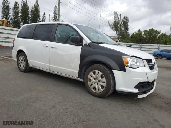 2018 Dodge Grand Caravan SE with VIN 2C4RDGBG4JR176894, listed as a Copart auction lot 51981155 with 125,700 mi miles and Salvage Title. Bid and sale history available at carsss.com. Image 4.