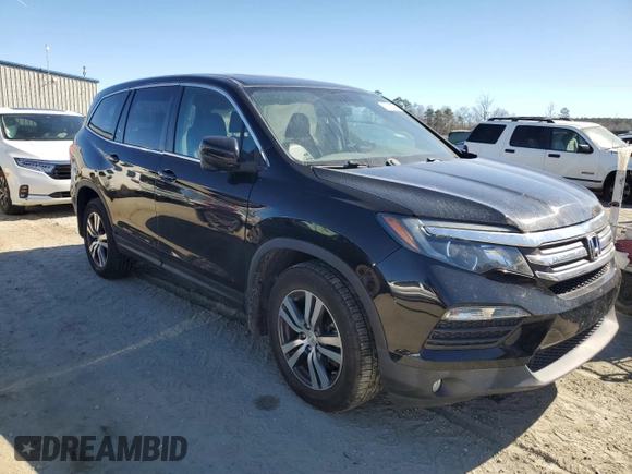 2017 Honda Pilot EX-L with VIN 5FNYF6H5XHB064192, listed as a Copart auction lot 46529025 with 79,674 mi miles and Salvage Title. Bid and sale history available at DreamBid. Image 4.